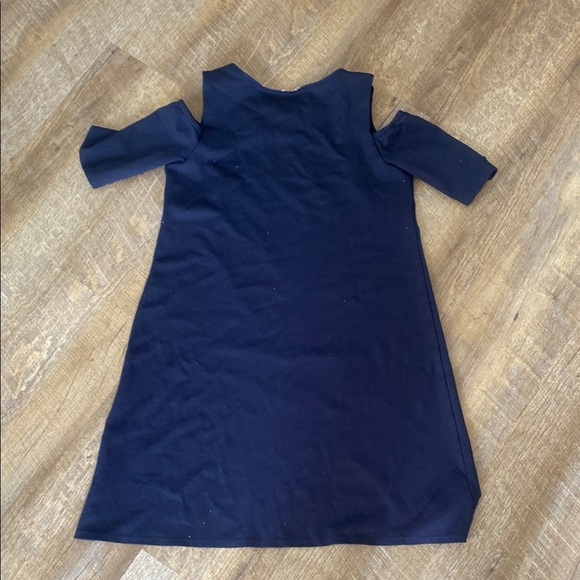 Jude Connally Navy Blue Cold ShoulderDress XS - Picture 7 of 7